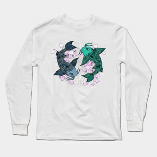 Koi fish Pisces Long Sleeve T-Shirt